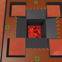 push the noobs into lava icon