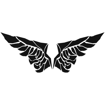Cartoony Shattered Wings Roblox item