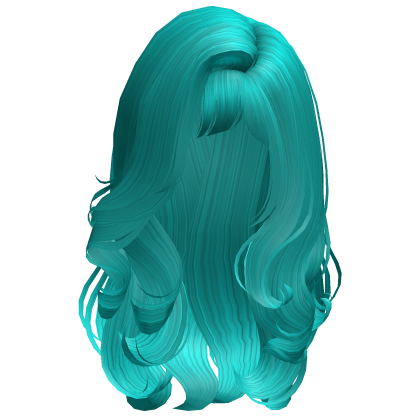 Bouncy Model Hime Swirls Aquamarine