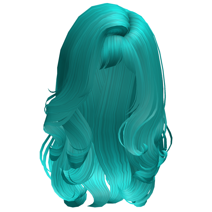 Bouncy Model Hime Swirls Aquamarine
