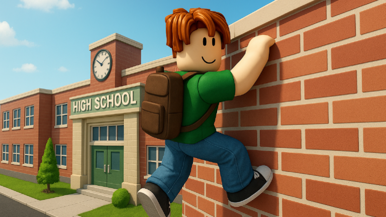 Escape High School OBBY! (NEW!) 🏫 screenshot 1