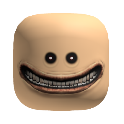 🙂 Big Smiling Face Mask - Light Roblox item