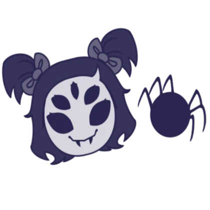Muffet sticker