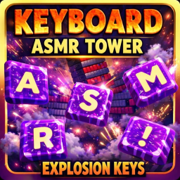 Keyboard ASMR Tower Purple ❄️