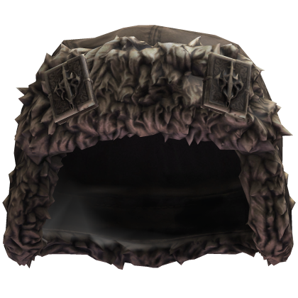 Black Brown Winter Trapper Hat Roblox item