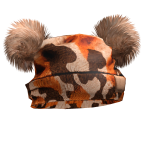 Y2K Double Fur Pom Beanie (LIMITED)