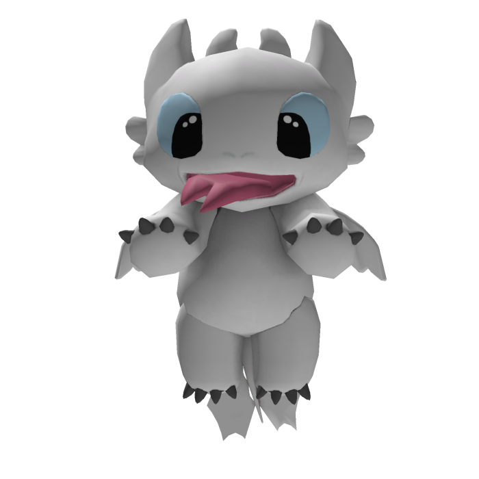 White Dragon Plush
