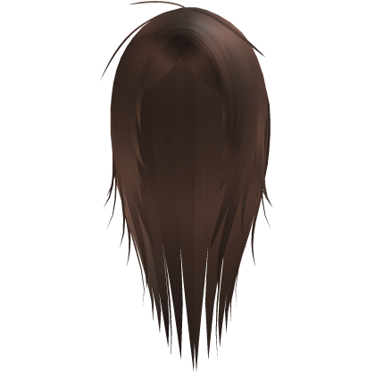 Brown Straight Long Layered Hair Roblox item