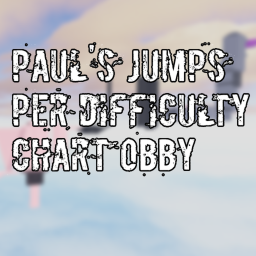 Paul's Jumps Per Difficulty Chart Obby
