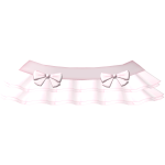 cute ruffled lace bow skirt in pink
