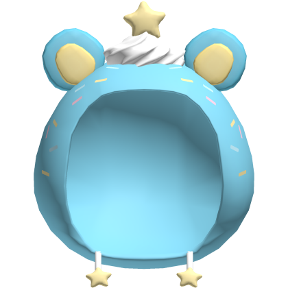 Blue Mezzo Piano Cupcake Hood Roblox item