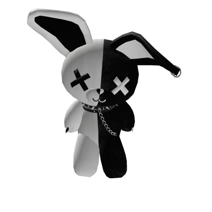 Black White Bunny