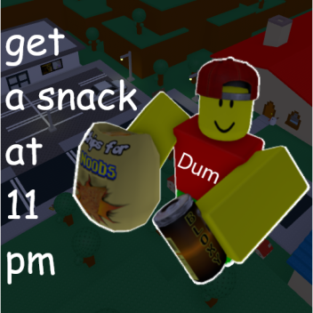 get a snack at 11 pm 