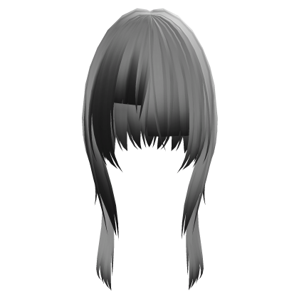 Vkei Chopped Bangs - Black and White