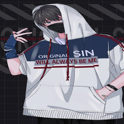 desktop-wallpaper-anime-boy-hoodie-white-cartoon Roblox decal