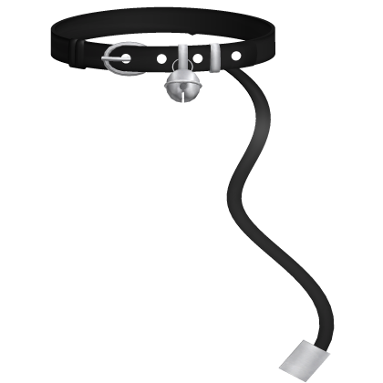 ♡ : cute puppy collar w leash black 1.0