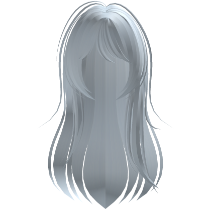 yuki long vampire anime hair in light blue Roblox item