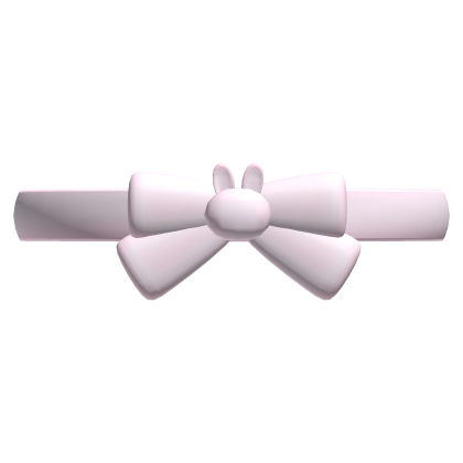 kawaii little bunny ruffled choker with bow Roblox item