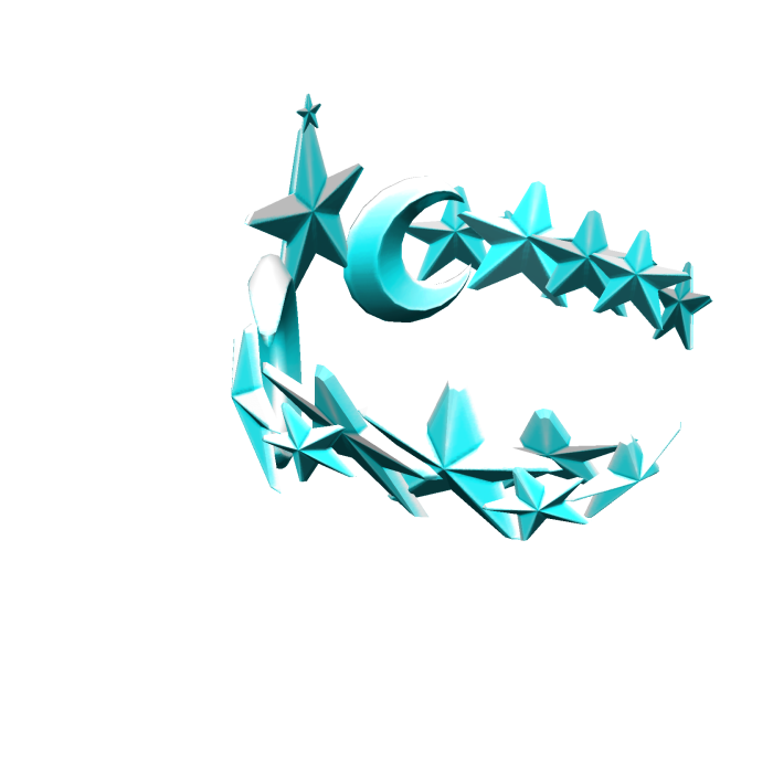 Neon Cyber Aura Crown