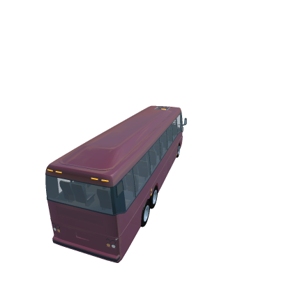 Bus with bike rack