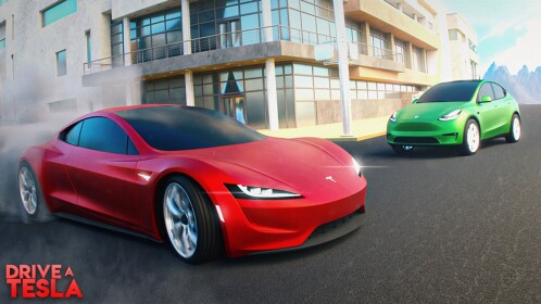 Drive a Tesla! [RACING!]