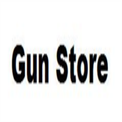 gun store sign Roblox decal
