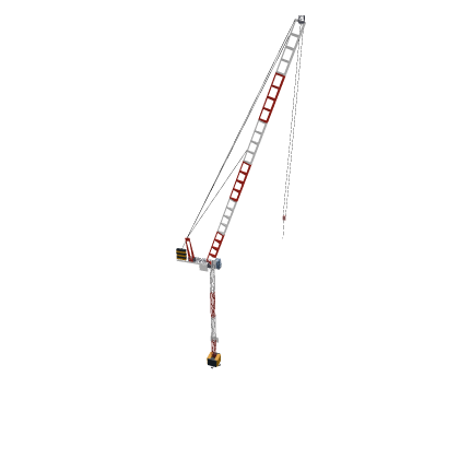 Chinese luff tower crane