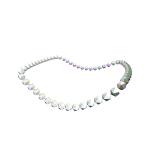 Pearlescent Bead Necklace