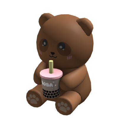 Cute Boba Bear Suit