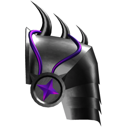 Dark Purple Knight Pauldron (Left)