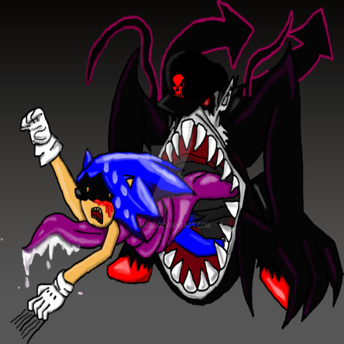 sonic.exe vs evil mario Roblox decal
