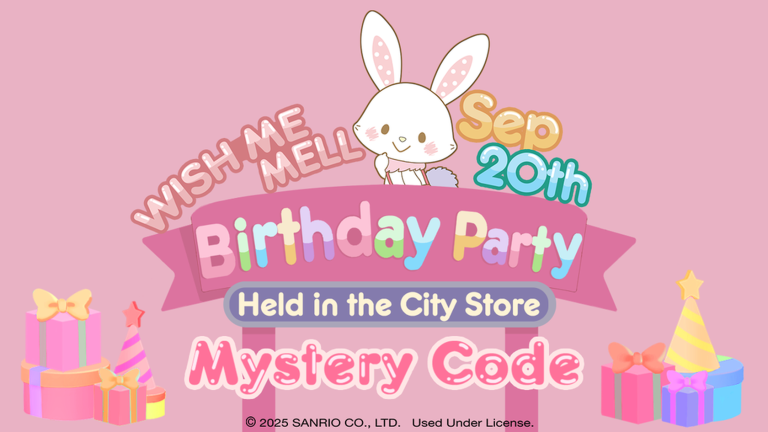Birthday event is here!🎂