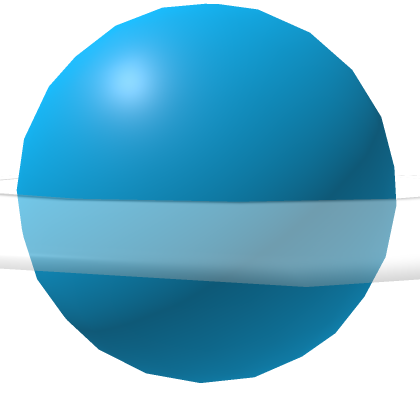 Blue ice planet