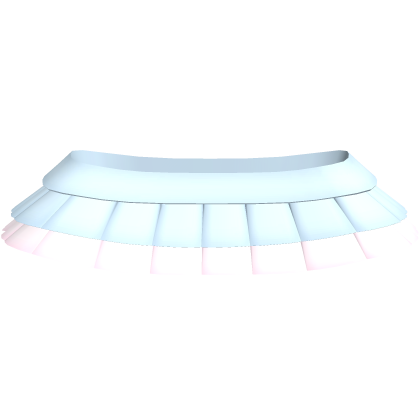‿ ♡ cute pink pastel light wash denim mini skirt Roblox item