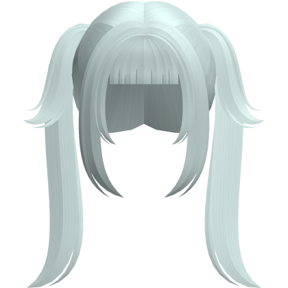 teal cute neat moe anime pigtails