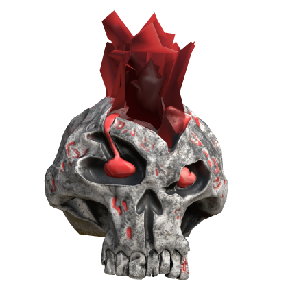 Fire Red Skull - Head Roblox item