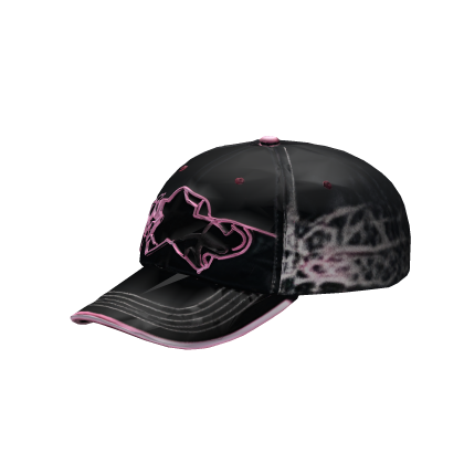 Black Pink Graphic Cap Roblox item