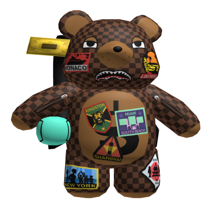 Sprayground RCR International Bear Backpack 3.0