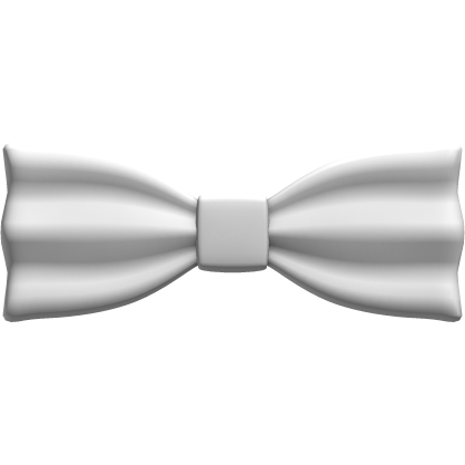 White Bow Tie Roblox item