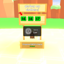 Sell clothing!