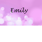 Emily is a cool girl