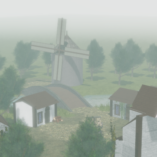 Realistic Small Village Showcase