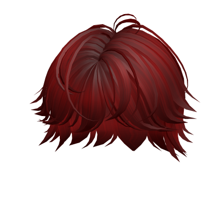 Boy Anime Hair (Red) Roblox item