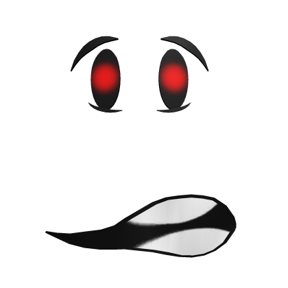 Petrified Poltergeist Face - Red