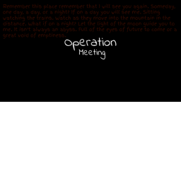 Operation meeting