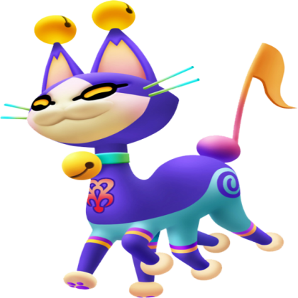 Necho Cat (Spirit) (KH3D) Roblox decal
