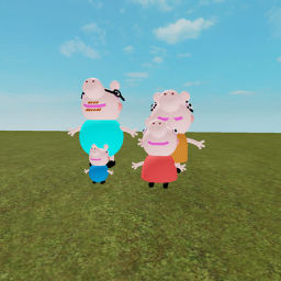 🔥 Survival the Pig Family the Killers! 🔥