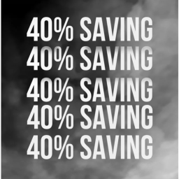 40 percent (save robux when buying items)
