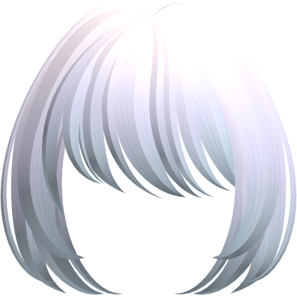 kawaii blue purple pink moe bangs anime