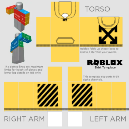 Hoodie (Yellow) Roblox decal